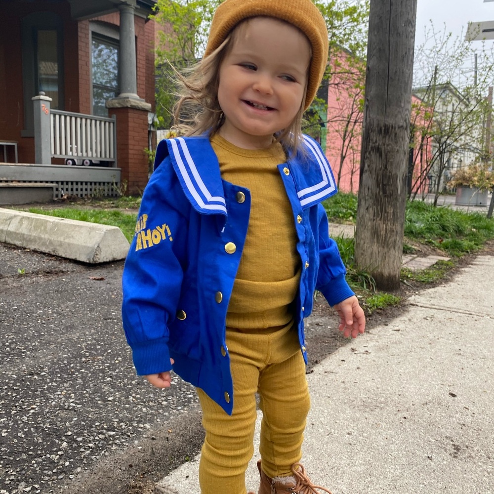 Mini Rodini Blue Sailor Jacket